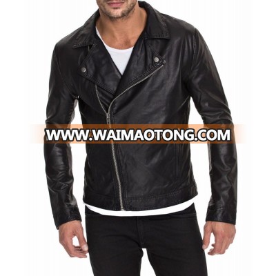 Leather Fashion Jacket / Sheepskin leather bomber jacket / pure leather jacket