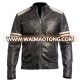 Hot-selling Men's Genuine Lambskin Leather Jacket Cafe Racer