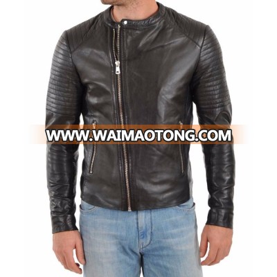 Men's Real Lambskin Wash Soft Leather Jacket